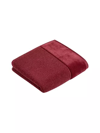 VOSSEN | Gästetuch PURE 40x60cm Red Rock | 